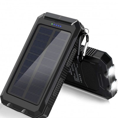 Повербанк Solar Chargeri 10 000 mAh/ Powerbank із вбудованим сонячним елементом Повербанк Solar Chargeri 10 000 mAh/ Powerbank із вбудованим сонячним елементом