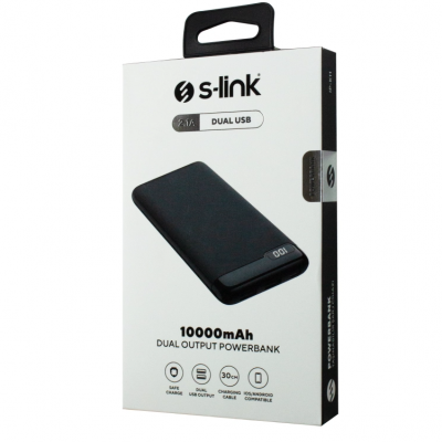 Power Bank S-link IP-K11 10000mAh 2.1A 2USB