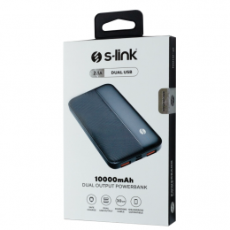 Power Bank S-link IP-G10N 10000mAh 2.1A 2USB