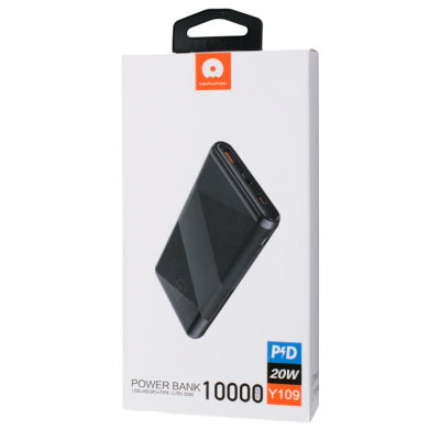 Power Bank WUW Y109 10000 mAh Type-C + USB 20W