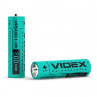 Аккумулятор Videx литий-ионный 14500 (без защиты) 800mAh bulk/1шт Аккумулятор Videx литий-ионный 14500 (без защиты) 800mAh bulk/1шт