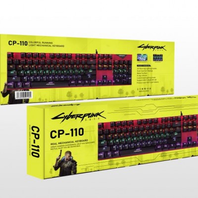 Клавиатура Механическая CYBERPUNK CP-110 RGB