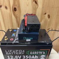 Аккумулятор LiFePO4 12.8V 350Ah (4480Wh) + зарядное устройство New Energy Batteries Charger