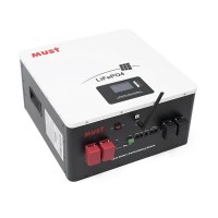 Акумуляторна батарея Must LiFePO4 LP16-24200 25.6V 200Ah, 5,12kWh, BMS100A@8S, CAN2.0/RS232/RS485