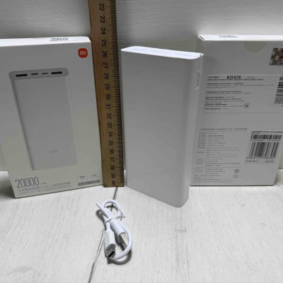 Зовнішній аккумулятор (Power Bank) Xiaomi Mi Power Bank 3 20000mAh (Original) Вес 500g