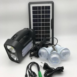 Ліхтар Solar lighting system GD-8017-4 (DC 5V 0.5A/6V 4.5AH LEAD-ACID)(A-2606)