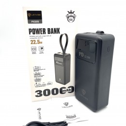 Power bank LENYES PX321D 30000mAh 22.5W+QUICK CHARGE+PD (реальна ємність)