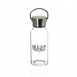 Бутылка для воды стеклянная Bright 450мл