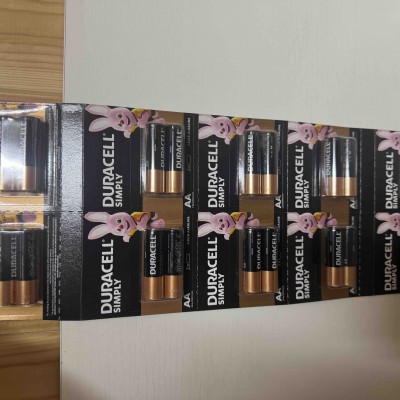 Батарейка щелочная DURACELL SIMPLY LR6/AA 2шт/пленка (Цена указана за 1шт)