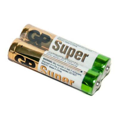 Батарейка щелочная GP SUPER ALKALINE LR03/AAA 2шт/пленка (Цена указана за 1шт)