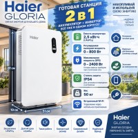 Haier HPS-2.5-800 — домашняя система накопления энергии 2,56 кВт·ч Haier HPS-2.5-800 — домашняя система накопления энергии 2,56 кВт·ч