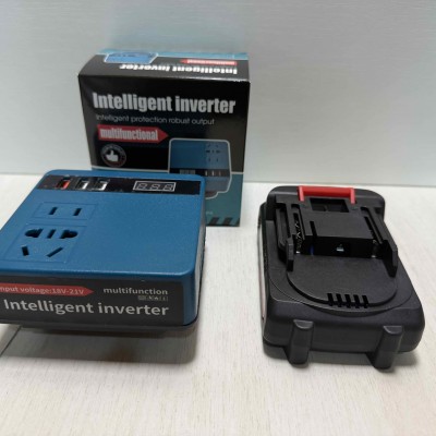Аккумулятор + инвертор формата Makita 18V / 21V