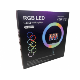 Лампа кільцева RL-18 RGB (6)