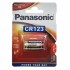 Батарейка Panasonic CR123 3V lithium (на блистере 1шт)
