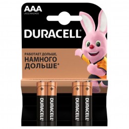 Батарейка щелочная DURACELL SIMPLY LR03/AAA 2шт/пленка (Цена указана за 1шт)
