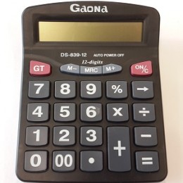 Настільний калькулятор GAONA DS-839-12