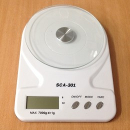 Весы кухонные электронные SCA-301, 7 кг