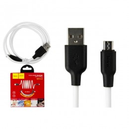 USB cable HOCO X21 Plus Micro silicone cable (1m) /28