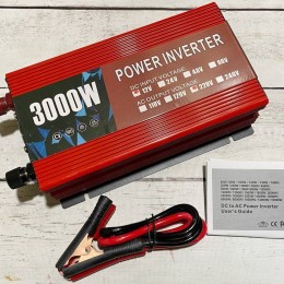 Инвертор 3000W USB преобразователь напряжения