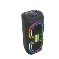 колонка міні-валіза від мережі та від акумулятора з USB, SD, FM, AUX, Bluetooth, світломузикою та ручкою 38.5см*16см*14см, 10ват*2, MS-3640BT