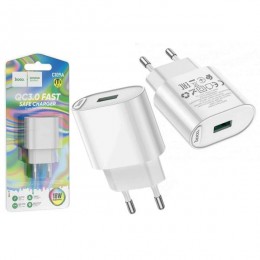 МЗП-адаптер USB HOCO C109A QC3.0 (1 USB/3,0.A) / 36