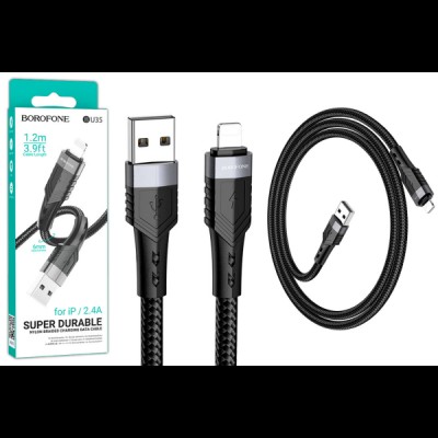 USB cable BOROFONE BU35 Lightning (1m)