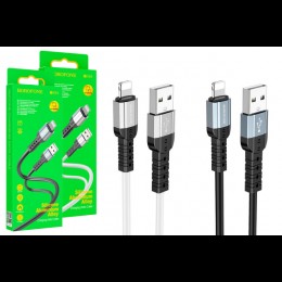USB cable BOROFONE BX64 silicone cable Lightning (1m)