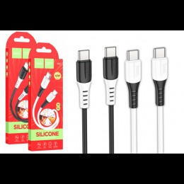 USB cable HOCO X82 Type-C/Type-C silicone cable 60W (1m) /31