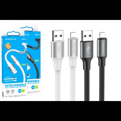 USB cable BOROFONE BX82 Lightning (1m)