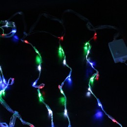 Xmas гірлянд (Водоспад 3M*2M) 360LED M-3 Мультикольорова 12PCS