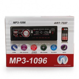 Автомагнітола MP3 1096 BT знімна панель ISO cable