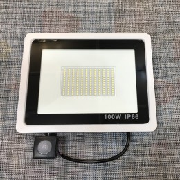 Прожектор LED з датчиком руху 100W IP66/536