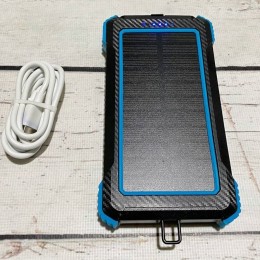 Павербанк Power Bank Solar 10000 mAh с солнечной панелью