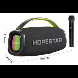 Колонка Hopestar A40 (70W/TWS/IPX6/RGB/12000mAh/микрофон)