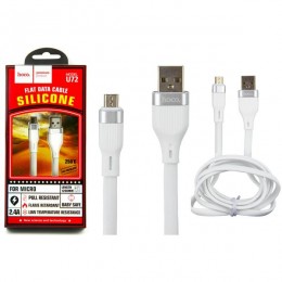 USB cable HOCO U72 Micro silicone cable (2.4A/1.2m) /20