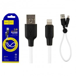 USB cable HOCO X21 Plus Lightning silicone cable (0,25m) /30