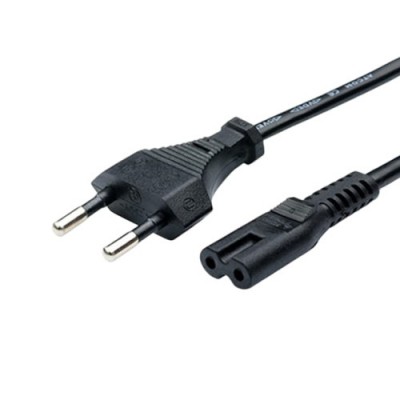 Кабель живлення 1.5m EU Power cable 2 holes OD:5.5