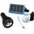 Фонарик ручной BL YW-038 hand torch + bulb + solar