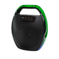 колонка міні-валіза від мережі та від акумулятора з USB, SD, FM, AUX, Bluetooth, світломузикою та ручкою 27см*23см*12см, 5ват ESS-209A
