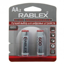 Батарейка аккумулятор RABLEX HR6 AA 600mAh ( Цена указана за 1 батарейку)