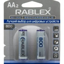 Батарейка аккумулятор RABLEX HR6 AA 800mAh ( Цена указана за 1 батарейку)
