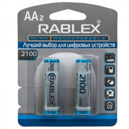 Батарейка аккумулятор RABLEX HR6 AA 2100mAh ( Цена указана за 1 батарейку)