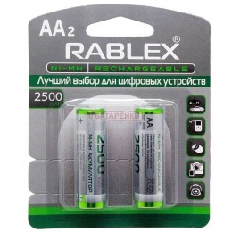 Батарейка аккумулятор RABLEX HR6 AA 2500mAh ( Цена указана за 1 батарейку) 