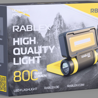 Кемпінговий багатофункціональний ліхтар Rablex RB 919/100 з LED підсвічуванням