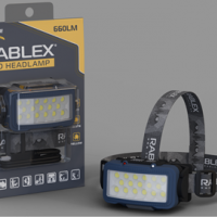 Фонарь налобный Rablex RB958 Желтый, Белый свет, Датчик движения Фонарь налобный Rablex RB958 Желтый, Белый свет, Датчик движения