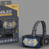 Портативный налобный фонарь Rablex RB964 желтый, белый, красный, с сенсором и аккумулятором Портативный налобный фонарь Rablex RB964 желтый, белый, красный, с сенсором и аккумулятором