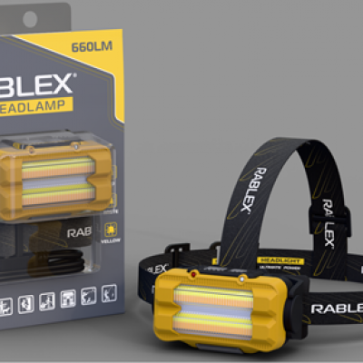 Ліхтарик Rablex RB-981 на голову SENSOR, T6 LED+COB led, Yellow,whiite,RED light, 18650,TYPE-C