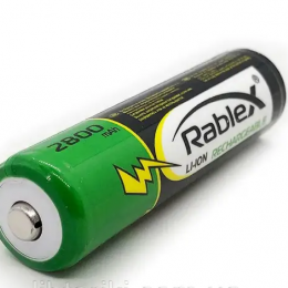 Аккумулятор Li-Ion 18650 Rablex 2800 mAh 3,7 V с защитой