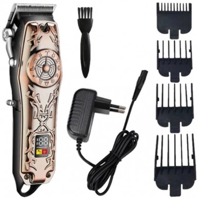 Машинка для стрижки волос и бороды аккумуляторная беспроводная Kemei LFJ KM-2617