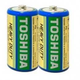 Батарейка солевая Toshiba R14, в спайке 2шт (только упаковкой 24шт)